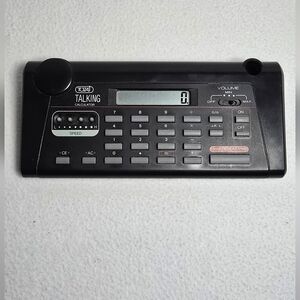 Black Talking Calculator
